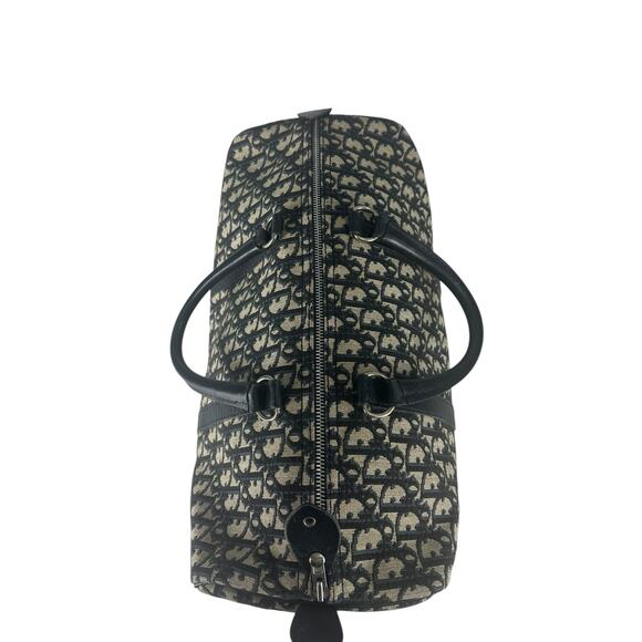Dior Vintage Monogram Trotter Boston Bag - Picture 5 of 8